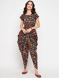 Uptownie Lite Women's Maxi Printed Dhoti Jumpsuit