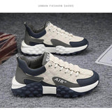 Men's Casual Shoes Thick Base Sneakers White